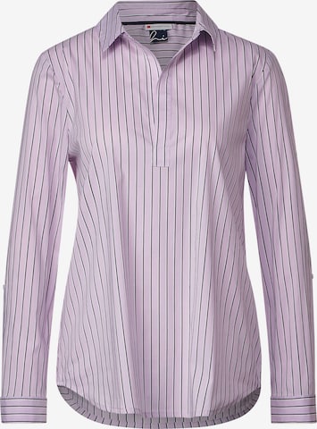 STREET ONE Blouse in Purple: front