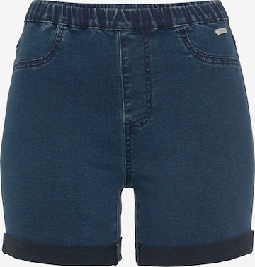 BUFFALO Slimfit Shorts in Blau: Vorderseite