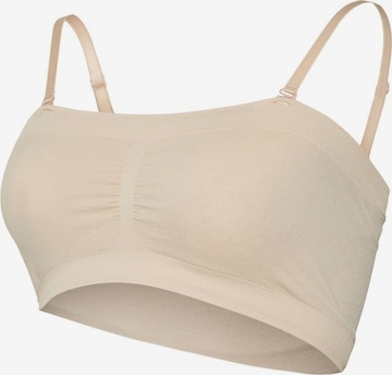 MAMALICIOUS Bralette Bra '2-in-1' in White: front