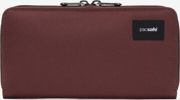Pacsafe Portemonnaie 'Continental' in Rot: Vorderseite
