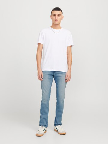 JACK & JONES Normální Džíny 'JJIGLENN JJFOX' – modrá