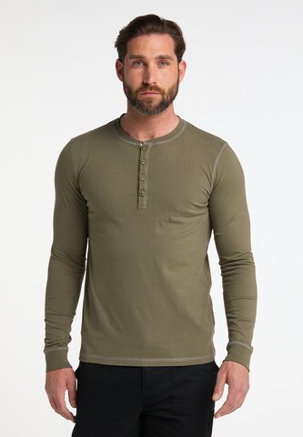 T-Shirt 'Tylin' DreiMaster Vintage en vert : devant