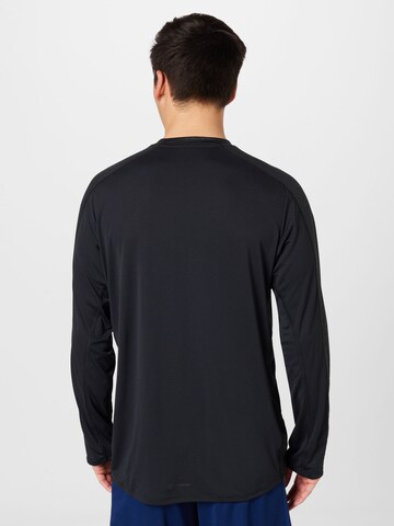 ADIDAS PERFORMANCE Performance Shirt 'Workout Pu Print' in Black