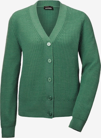 Goldner Gebreid vest in Groen: voorkant