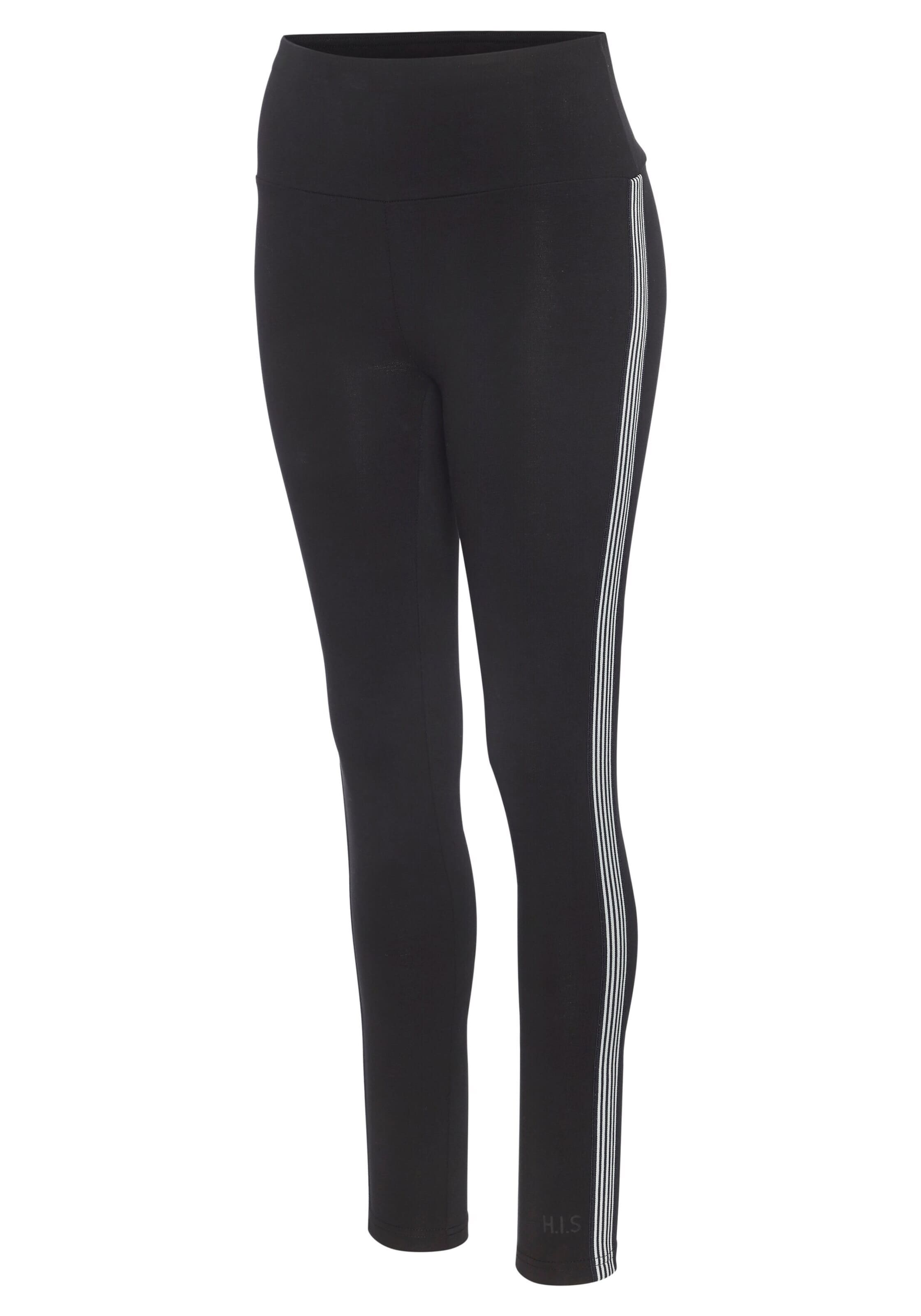 H.I.S Skinny Leggings in Black