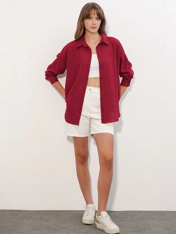 Chemisier Bigdart en rouge