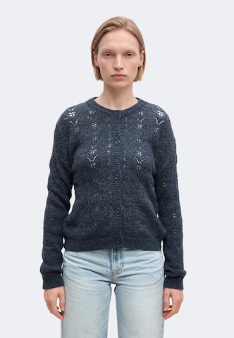 QS Strickjacke in Grau: Vorderseite