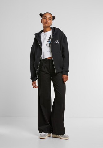 Pequs Sweatjacke in Schwarz