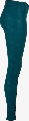 Urban Classics - Skinny Leggings em azul