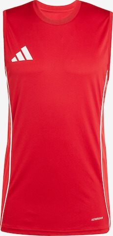 ADIDAS PERFORMANCETehnička sportska majica 'Tiro 25 Competition ' - crvena boja: prednji dio