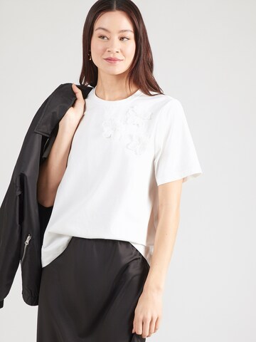 T-shirt VILA en blanc : devant