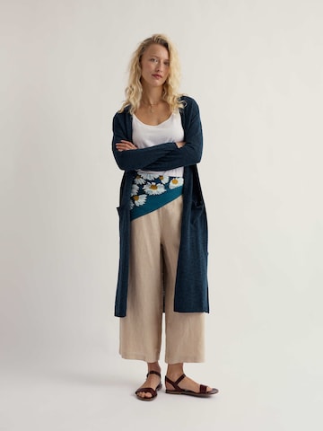 Seasalt Cornwall Gebreid vest 'Apple Rose' in Blauw