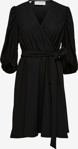 Selected Femme Curve Šaty 'Mynte' – černá: přední strana