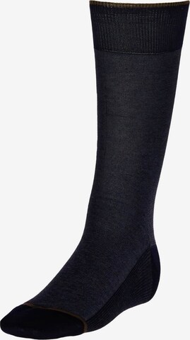 Boggi Milano Socks in Blue: front