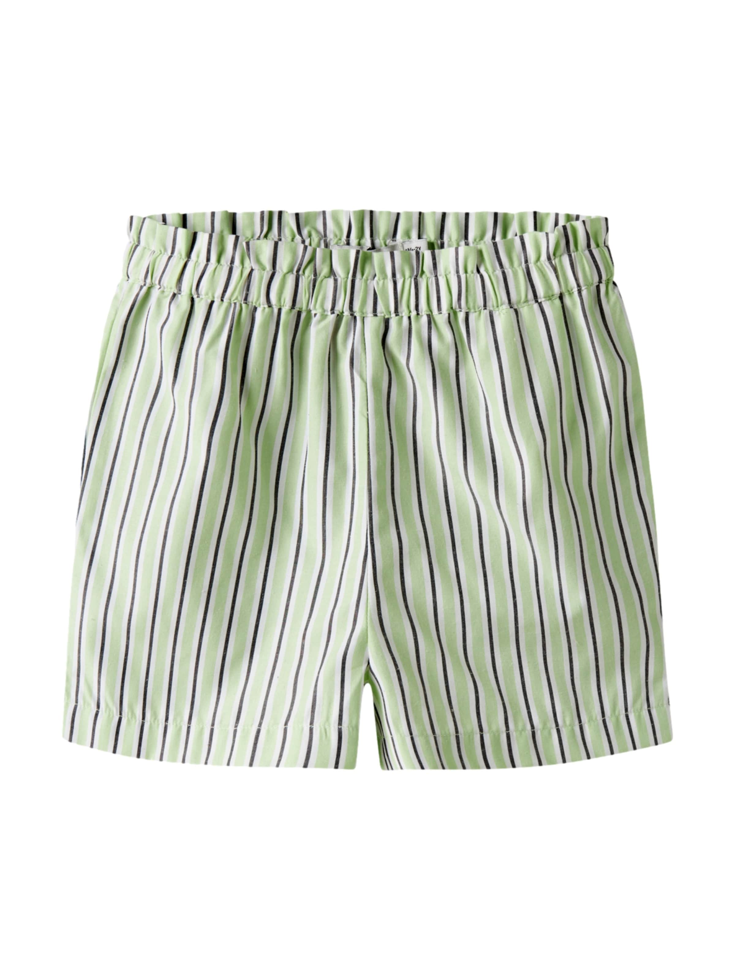 NAME IT Regular Broek 'Helene' in Groen: voorkant