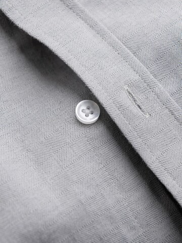 Ombre Slim fit Overhemd 'OM-SHCS-0175' in Grijs