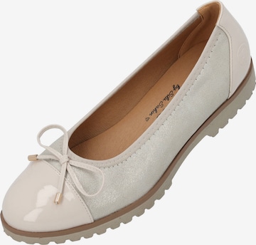 Palado by Sila Sahin Ballerina 'Eralos' in Beige: Vorderseite
