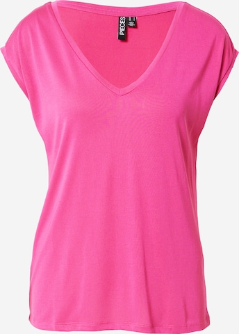 PIECES T-Shirt 'Kamala' in Pink: predná strana