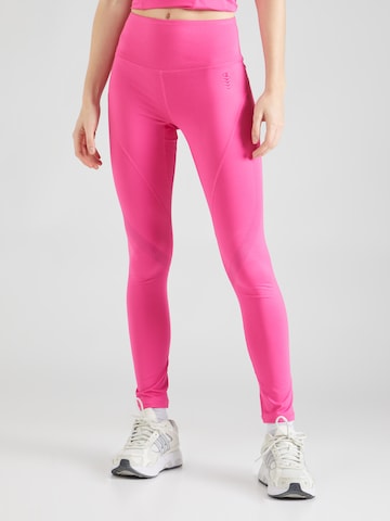 Skinny Pantalon de sport Champion Authentic Athletic Apparel en rose : devant