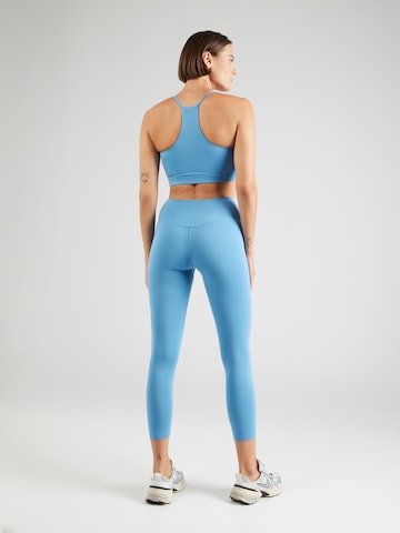 Girlfriend Collective Skinny Workout Pants 'FLOAT' in Blue