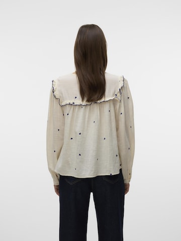 Chemisier VERO MODA en beige