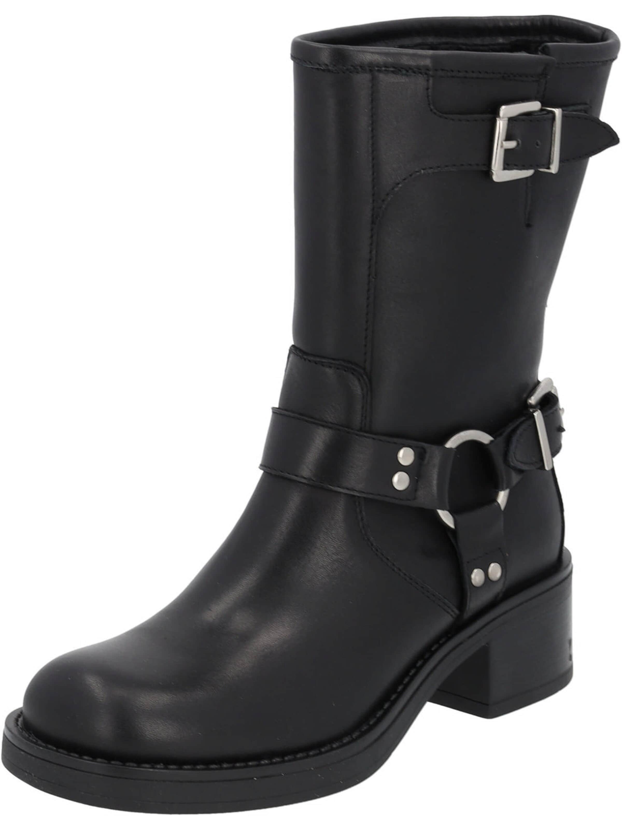 Palado Boots 'Palado Leops'‌‌‌‌‌‌‌ in Schwarz: Vorderseite