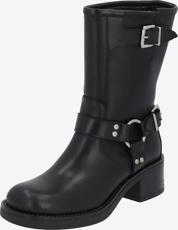 Palado Boots 'Palado Leops' in Schwarz: Vorderseite