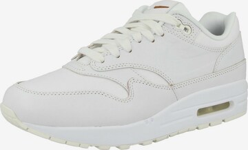 Baskets basses ' Air Max 1 ' Nike Sportswear en blanc : devant