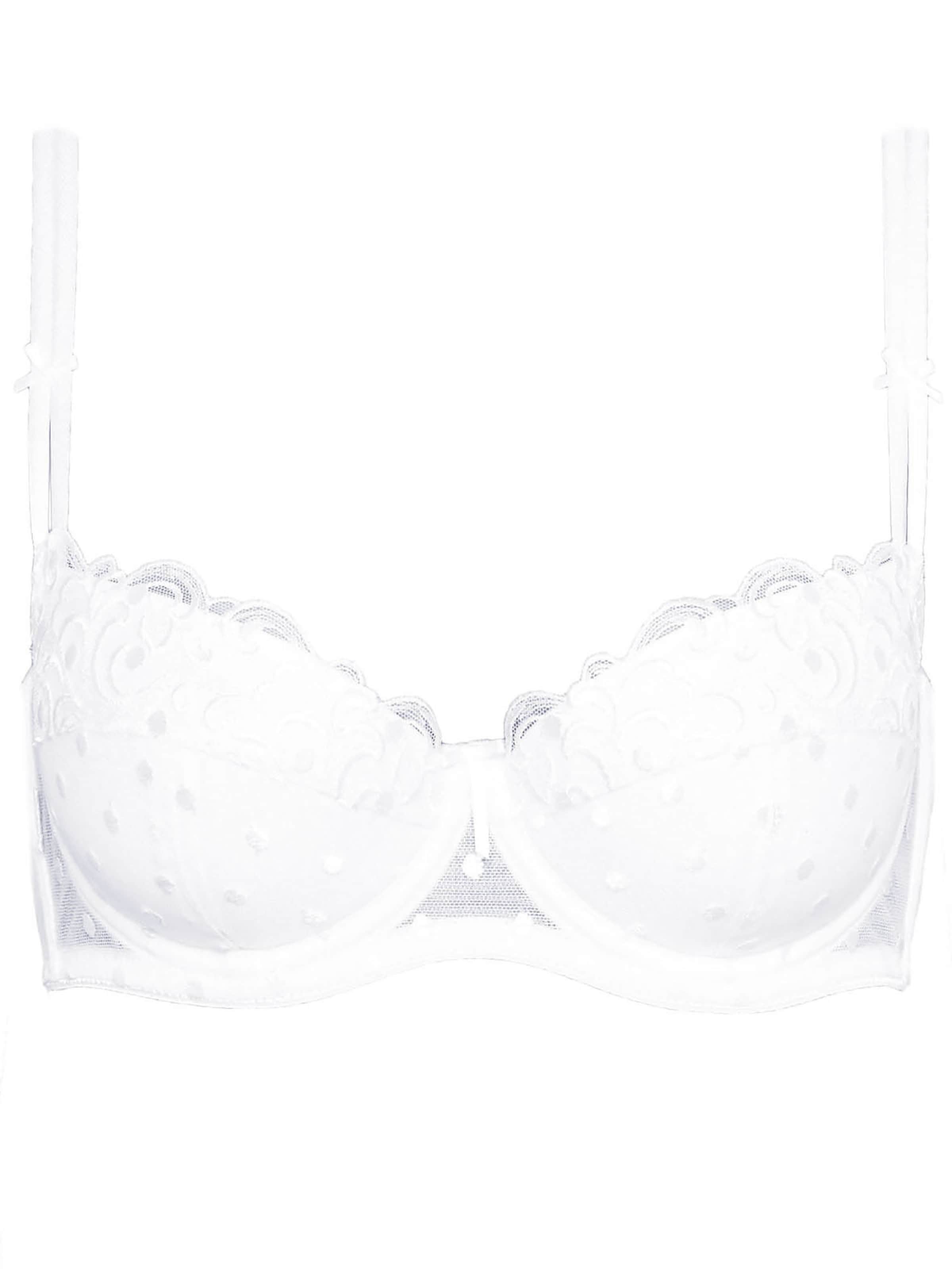 SUSA Balconette BH‌‌‌‌‌‌ in Weiß: Vorderseite