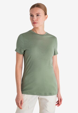 ICEBREAKER - Camiseta funcional 'Tech Lite III' en verde: frente