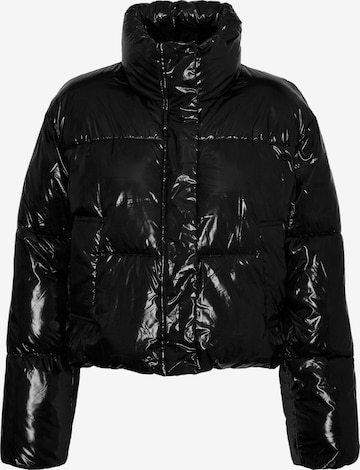 VERO MODAPrijelazna jakna 'SHINY' - crna boja: prednji dio