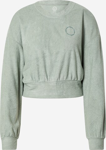 Gilly Hicks - Sweatshirt 'SHRUNKEN' em verde: frente