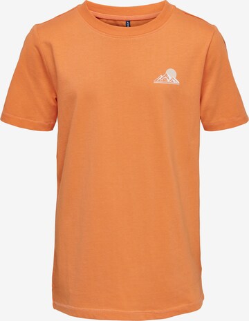 KIDS ONLY Shirt in Orange: front