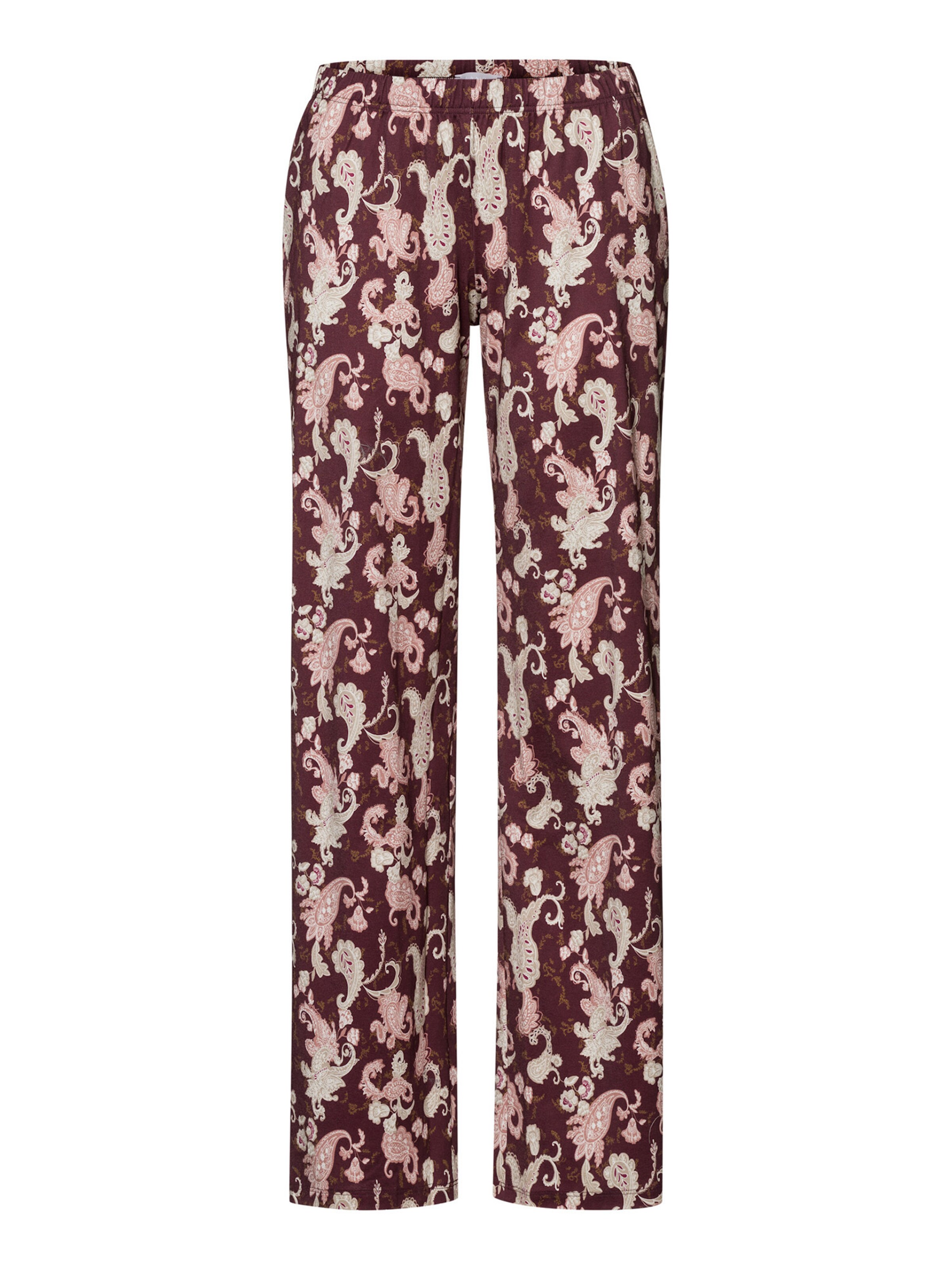 Pantalon de pyjama ' Loungy Nights ' Hanro en marron : devant