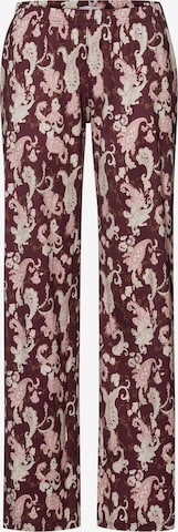 Hanro Pyjamahose ' Loungy Nights ' in Braun: Vorderseite