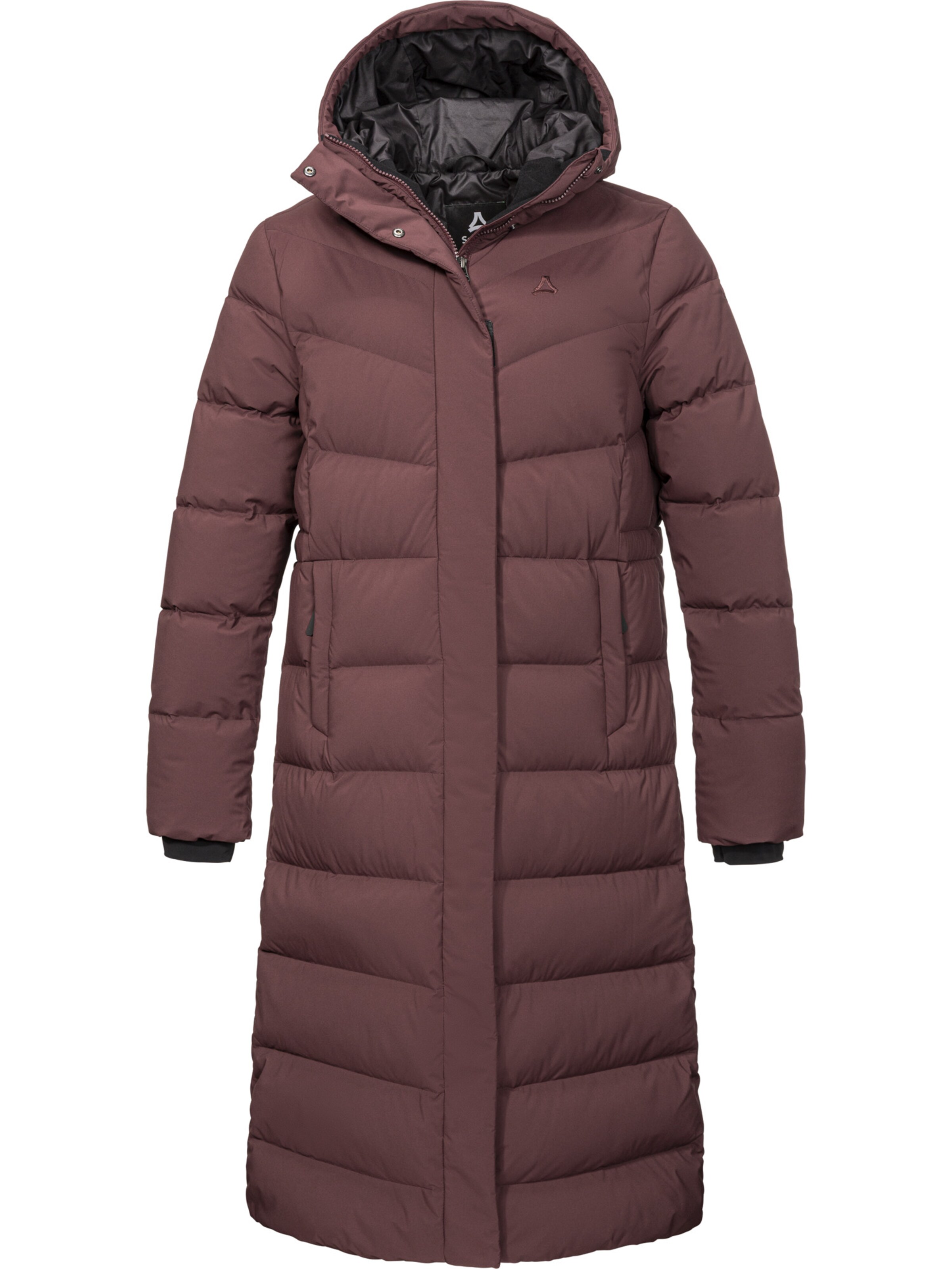 Manteau outdoor Schöffel en violet : devant