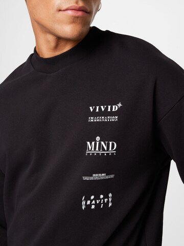 JACK & JONES Sweatshirt 'MIND' i svart