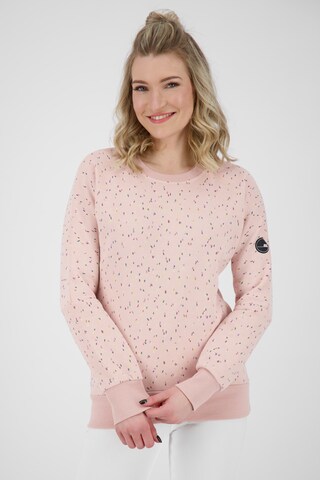 Alife and Kickin Sweatshirt 'DarlaAK' in Pink: Vorderseite