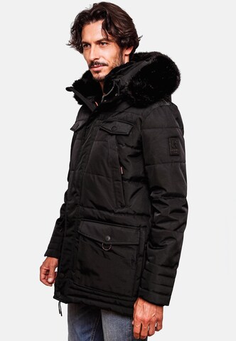 NAVAHOO Winter jacket 'Luaan' in Black