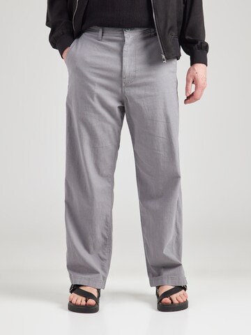 HOLLISTER Baggy Trousers in Grey: front