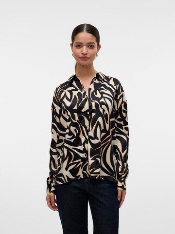 VERO MODA Blus 'VMVEGA' i beige: framsida
