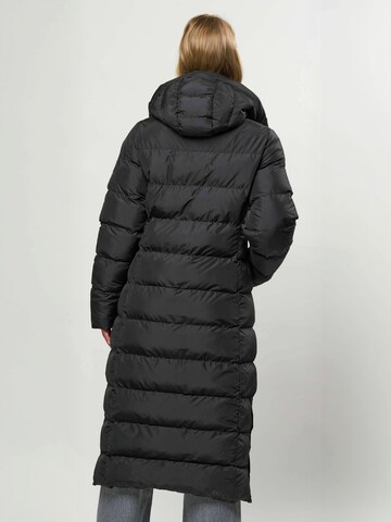 U.S. POLO ASSN. Wintermantel 'UWLisa' in Schwarz: Rückseite