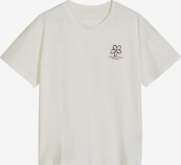 T-shirt Marc O'Polo DENIM en blanc : devant