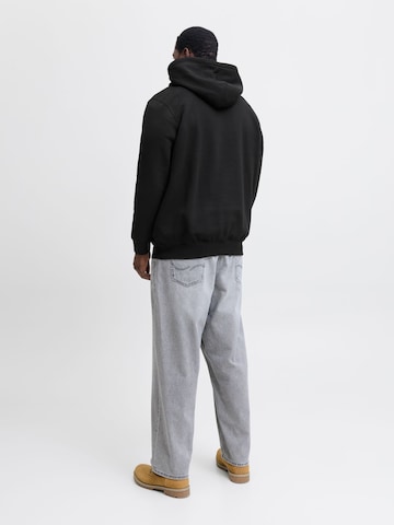 Felpa 'JJESOHO' di Jack & Jones Plus in nero