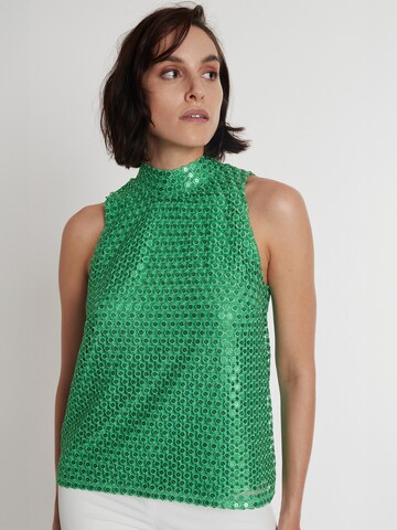 Ana Alcazar Top in Grün: Vorderseite