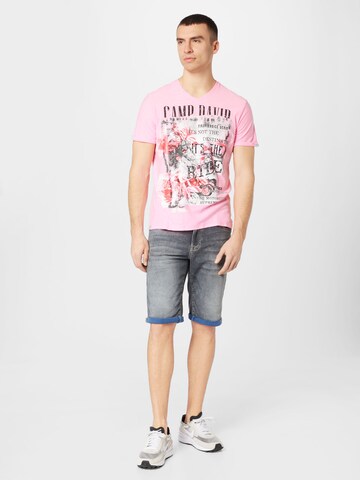 CAMP DAVID Shirt in Pink