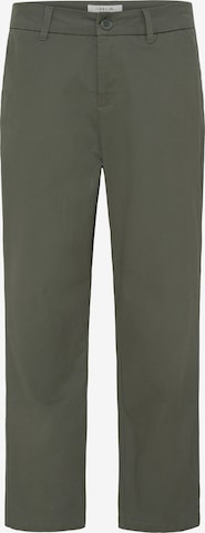 !Solid - Calças chino em verde: frente