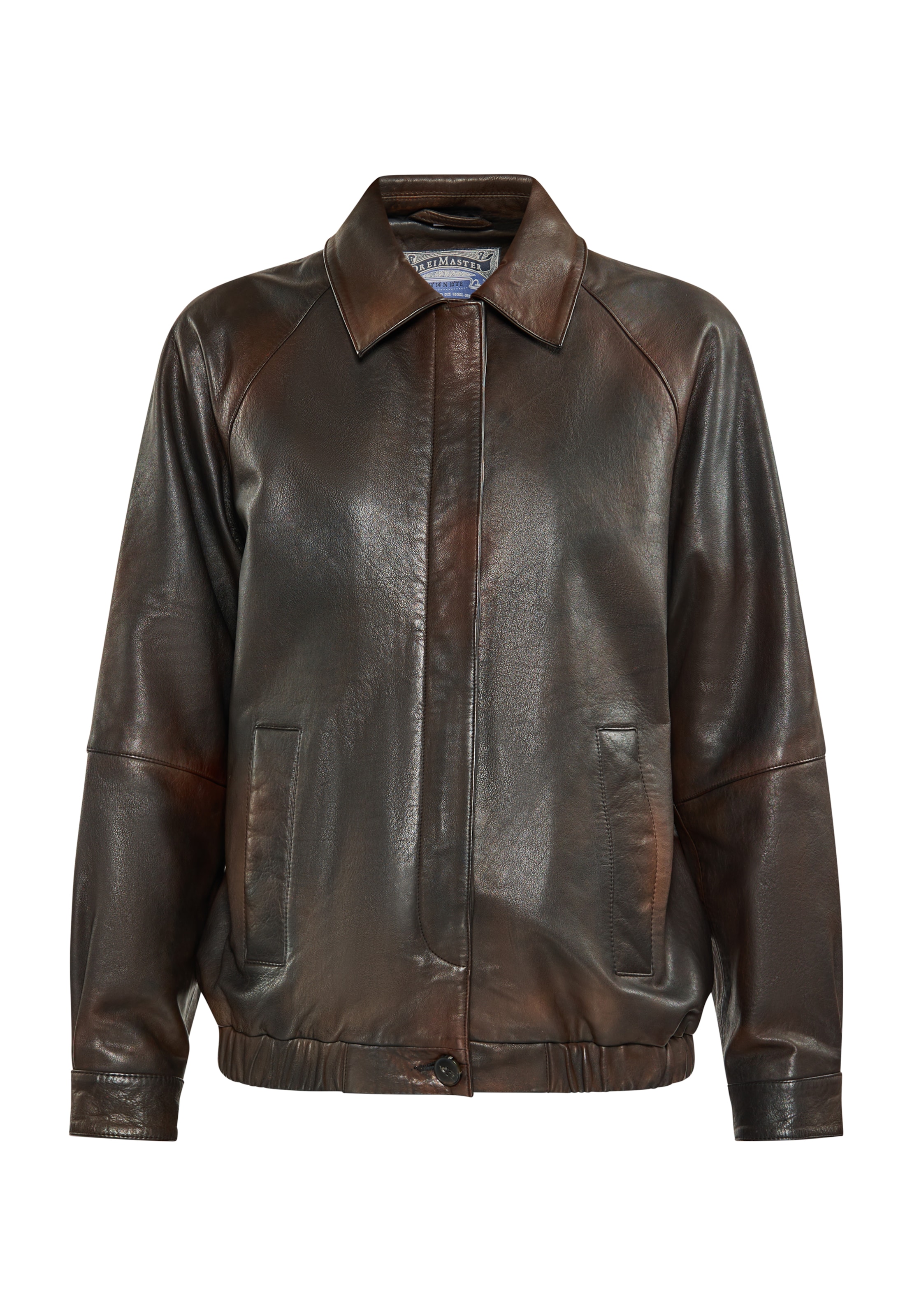 DreiMaster Vintage Prechodná bunda - Hnedá: predná strana