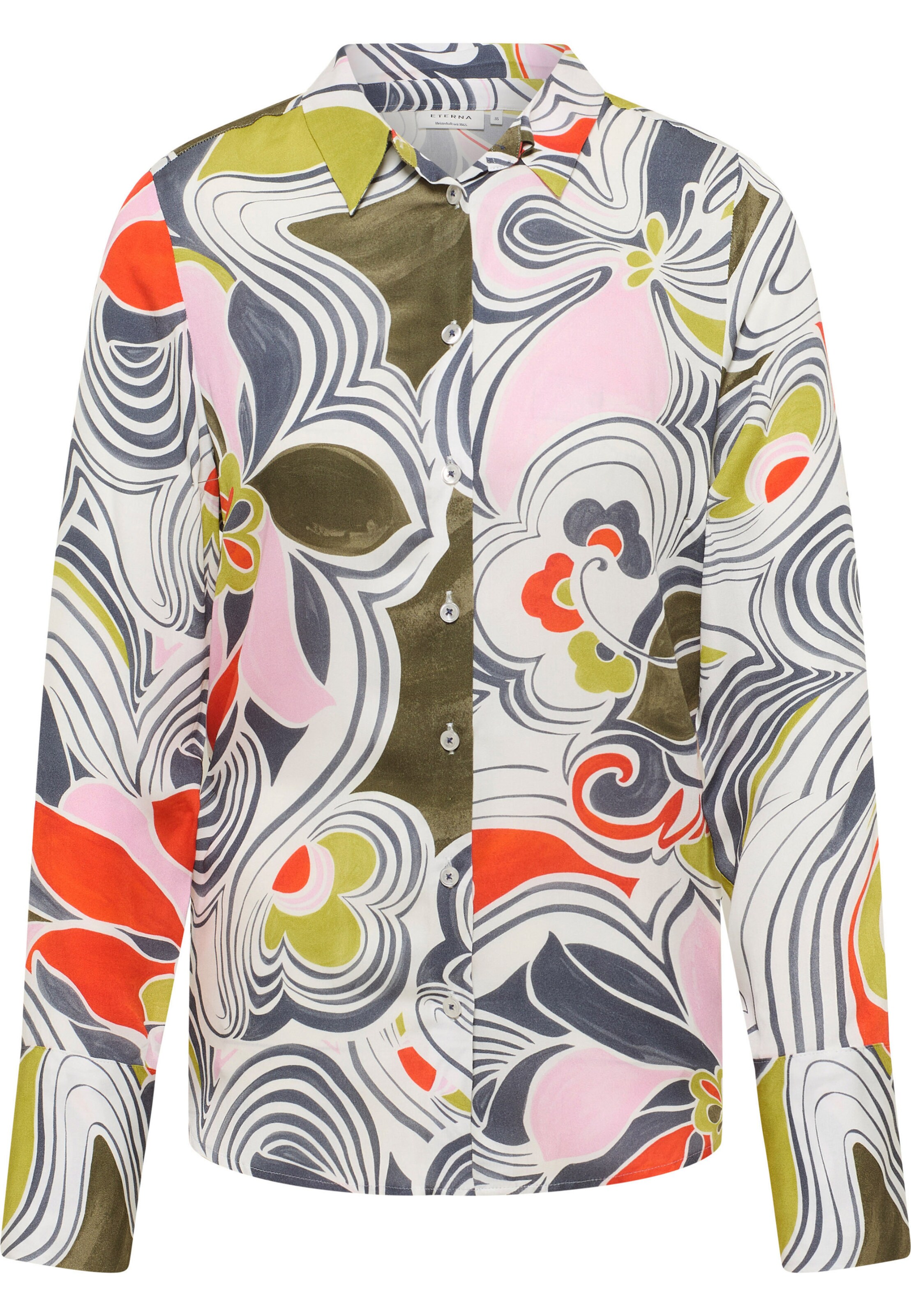 ETERNA Blouse in Mixed colours: front