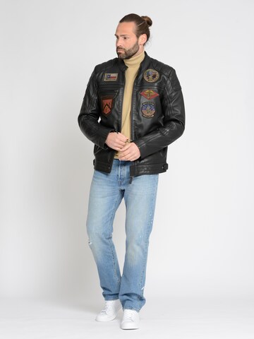 TOP GUN Between-season jacket in Black